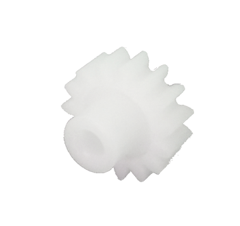 Spur gear DS made of Plastic M90-44, module 0.8, 16 teeth, bore 4