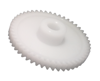 Spur gear DS made of Plastic M90-44, module 0.8, 48 teeth, bore 6