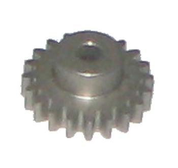 Spur gear LS made of Steel S45C, module 0.8, 20 teeth, bore 3