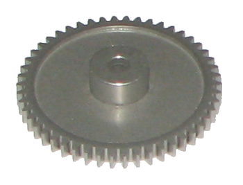 Spur gear LS made of Steel S45C, module 0.8, 50 teeth, bore 4