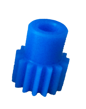 Spur gear PS made of Plastic MC901 (Nylon), module 1, 15 teeth, bore 6