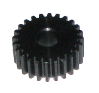 Spur gear SSA made of Steel S45C, module 1, 24 teeth, bore 8