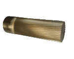 Pinion Shaft RWB made of Brass Ms58, module 1, 70 teeth