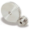 Spur gear SUSA made of Stainless Steel SUS303, module 3, 35 teeth, bore 20